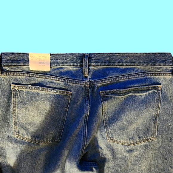 UNIVERSAL THREAD Jeans Relaxed Hip and Thigh Baggy Leg High Rise - Picture 6 of 9